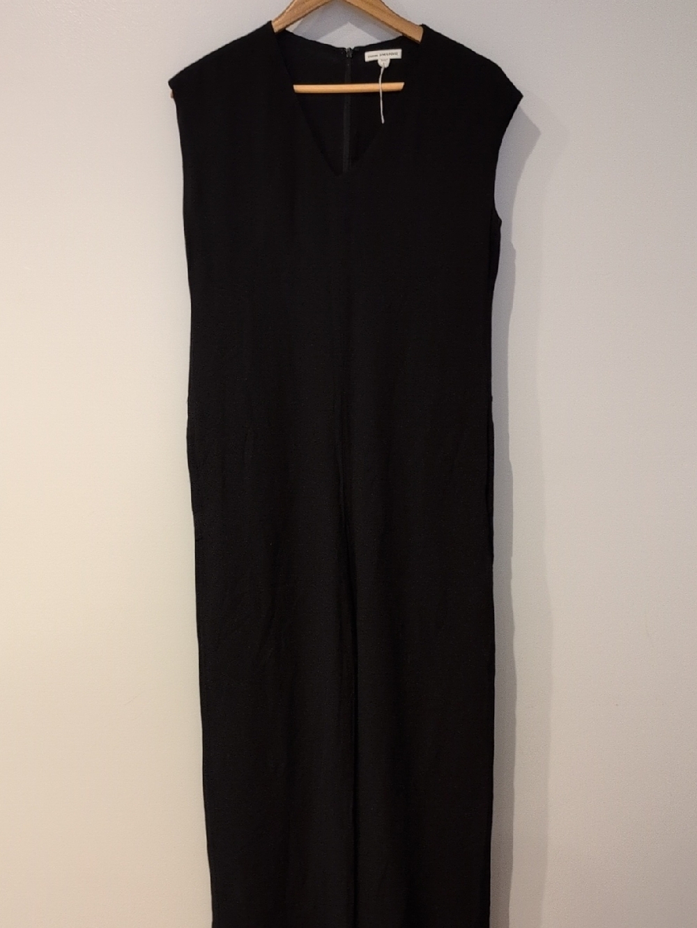Black Sleeveless Jumpsuit From Standard James Perse NWOT